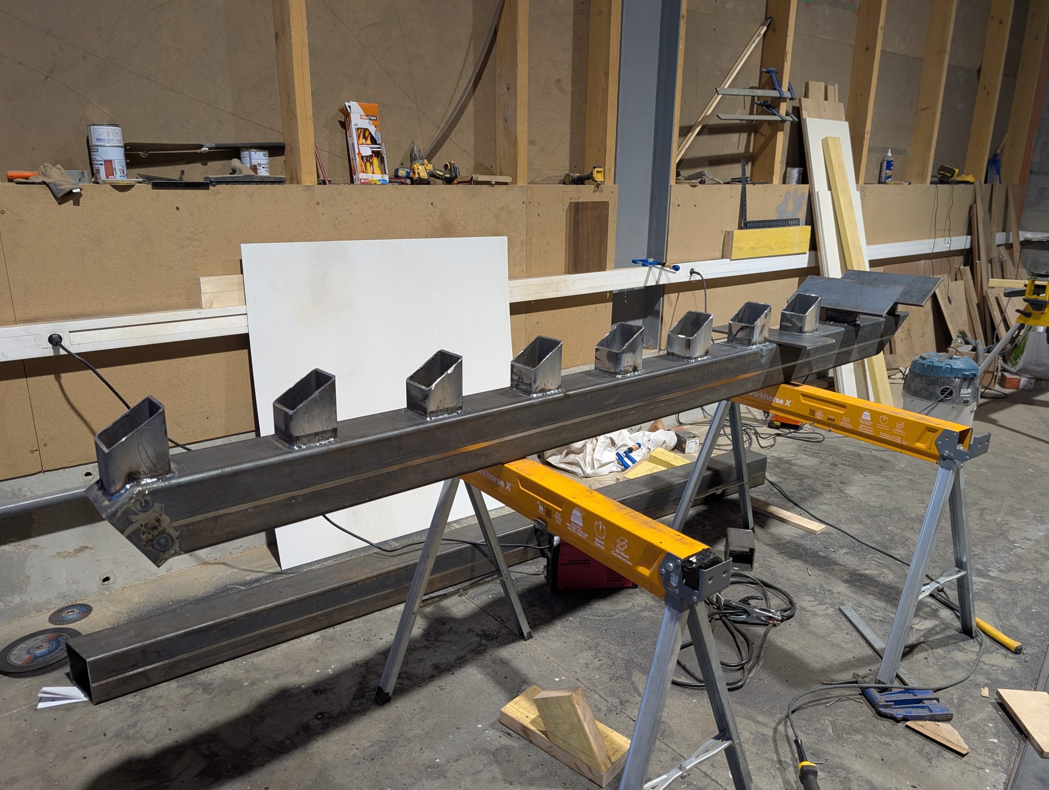 Fabrication sur mesure de la structure métallique tubulaire