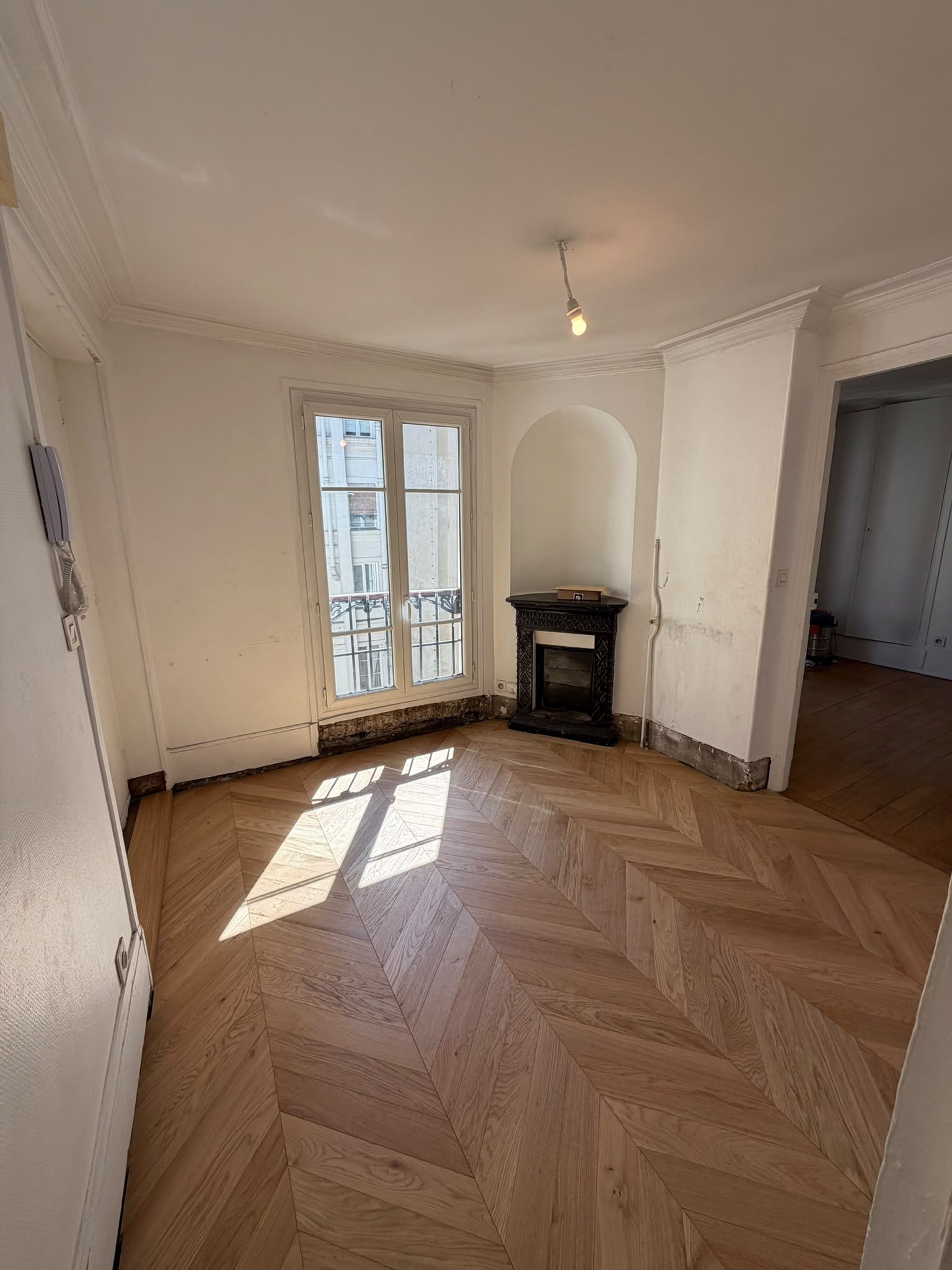 Rénovation de plancher, quartier de la Madeleine